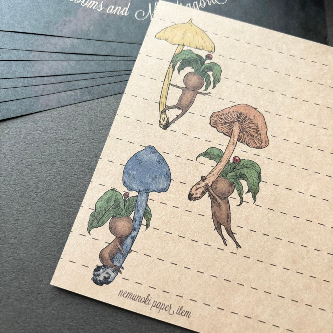 キノコとマンドラゴラ レターセット