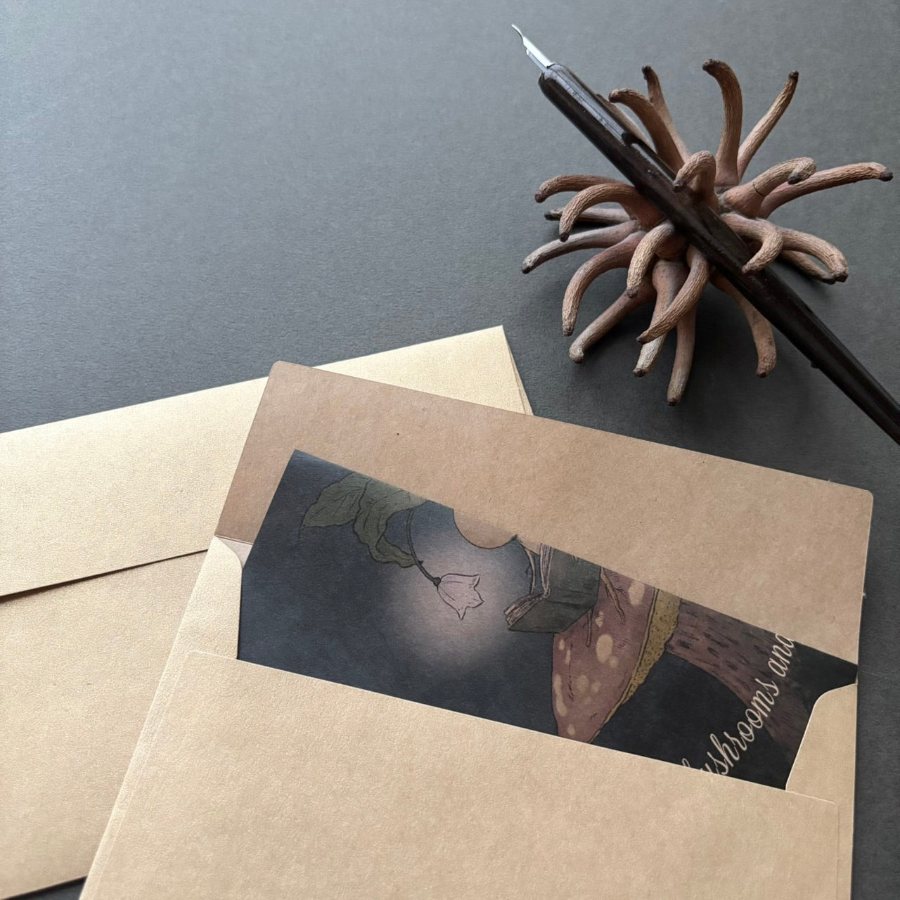 キノコとマンドラゴラ レターセット