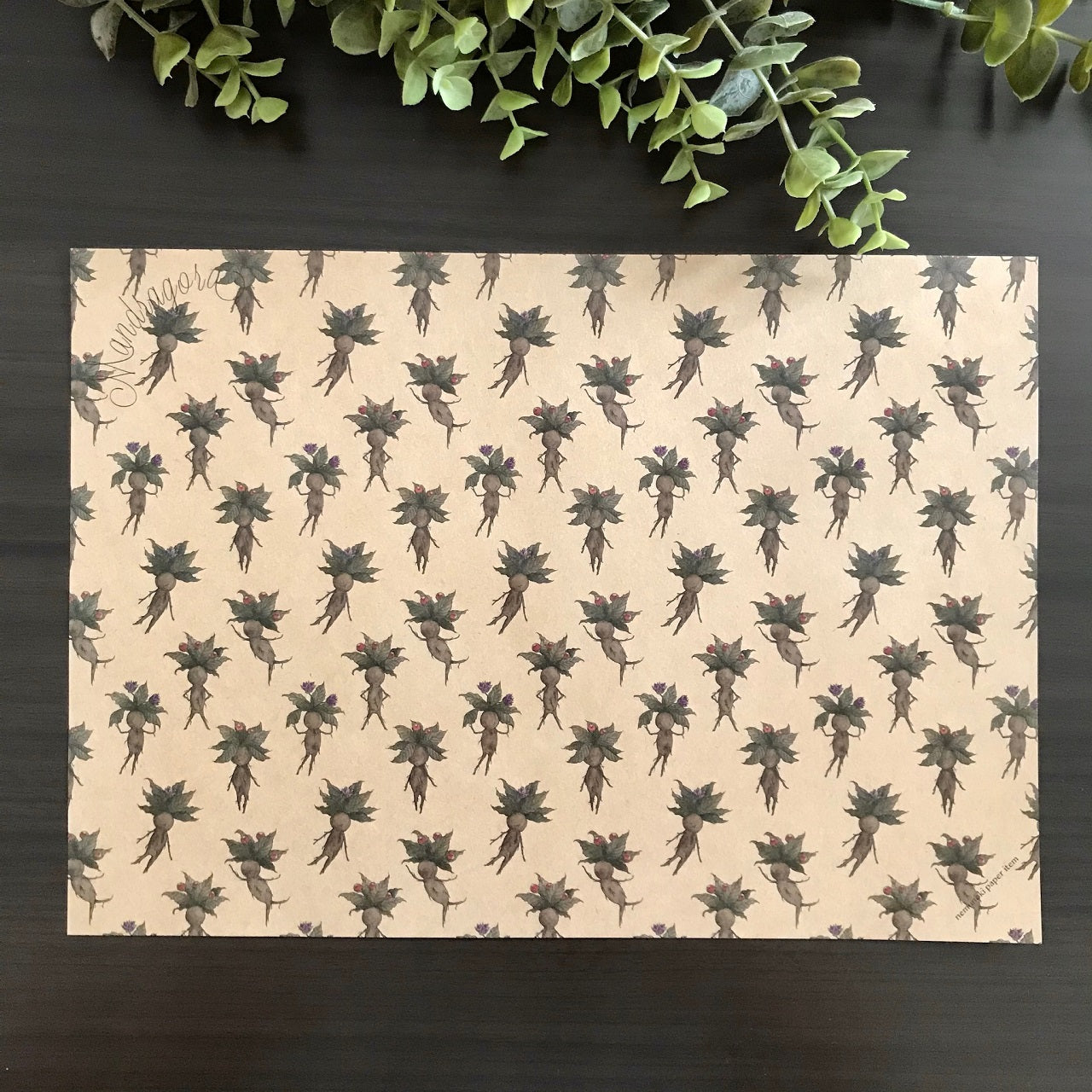 マンドラゴラズ ラッピングペーパー