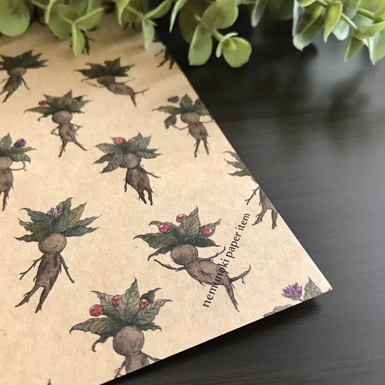 マンドラゴラズ ラッピングペーパー