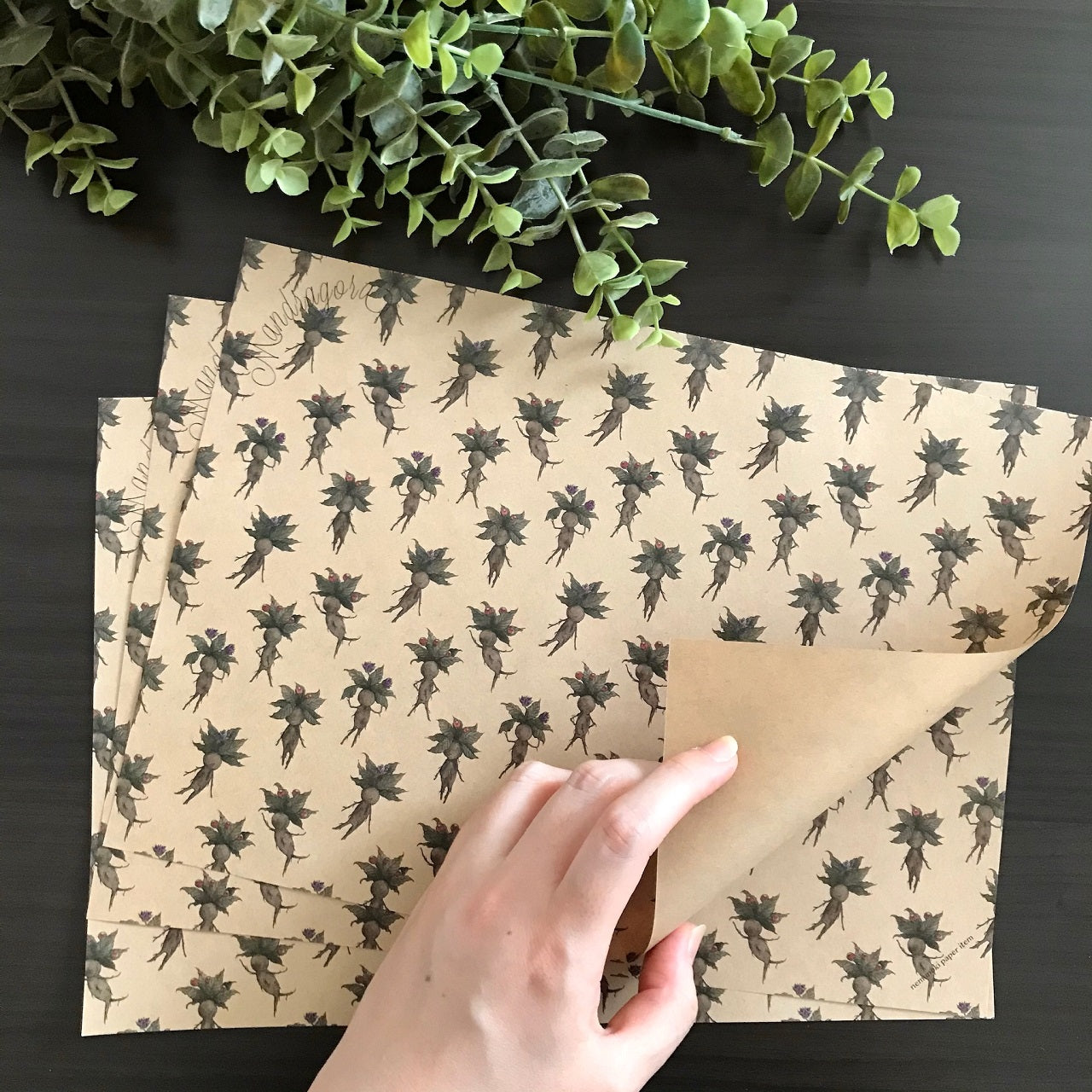 マンドラゴラズ ラッピングペーパー