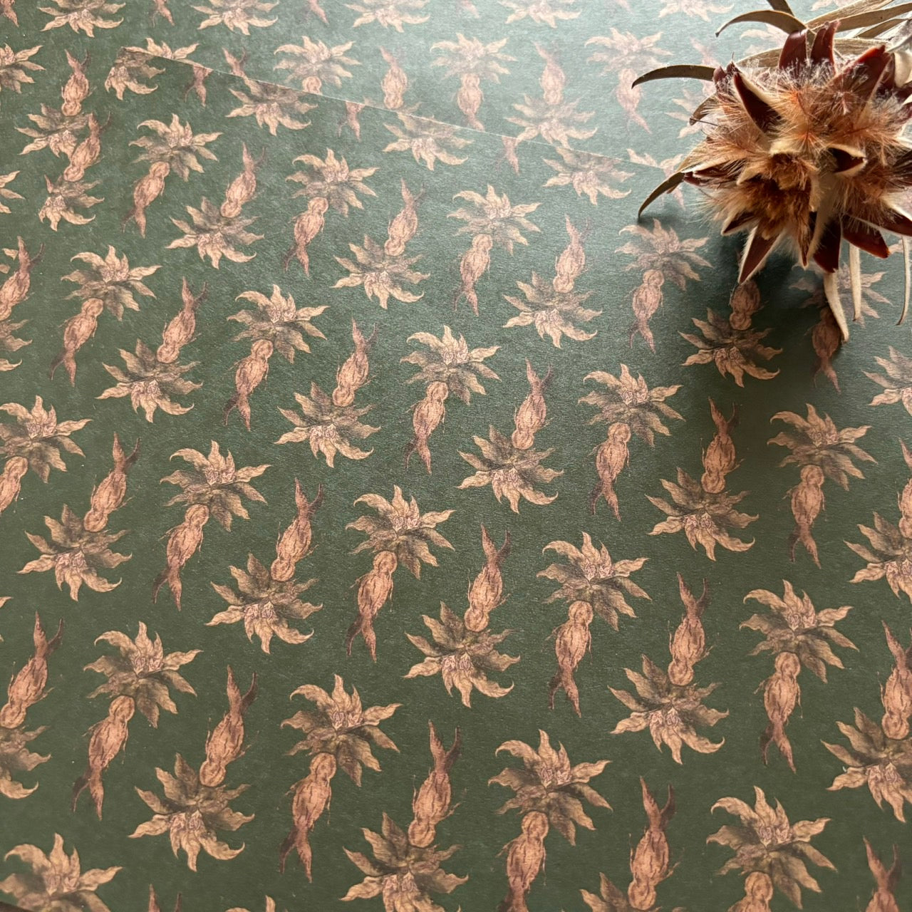 マンドラゴラ 深い森のクラフトペーパー