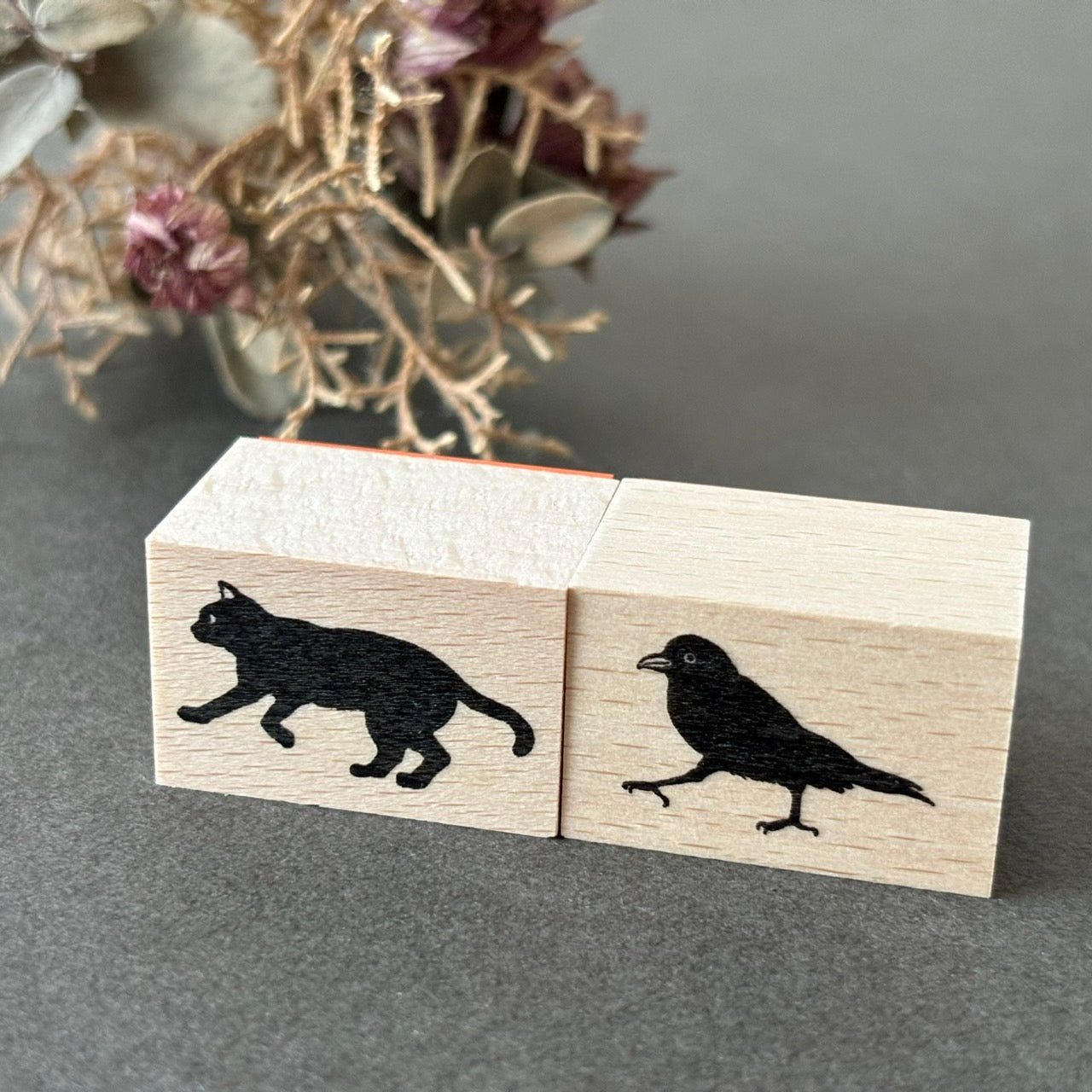 魔女の庭　ヴィヴィとアル　ウッドマウントスタンプセット