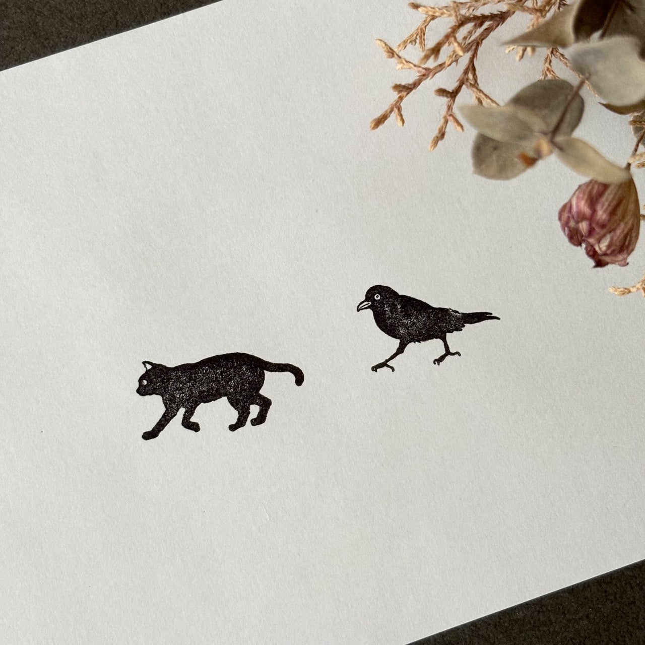 魔女の庭　ヴィヴィとアル　ウッドマウントスタンプセット