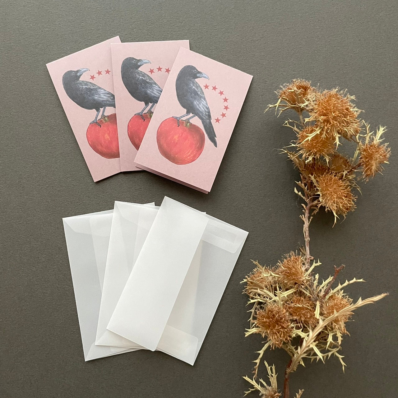 魔女の庭　アルとリンゴのミニカード