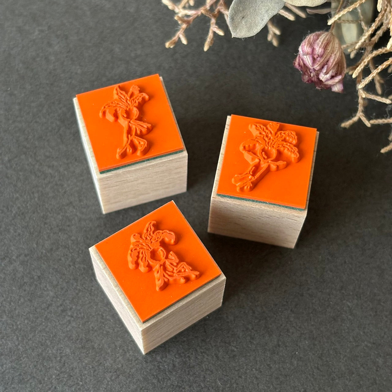 マンドラゴラズ　ウッドマウントスタンプセット：A