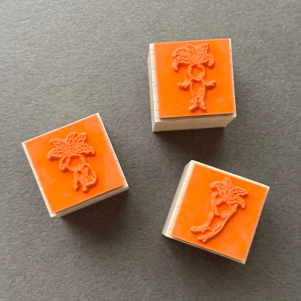 マンドラゴラズ　ウッドマウントスタンプセット：B