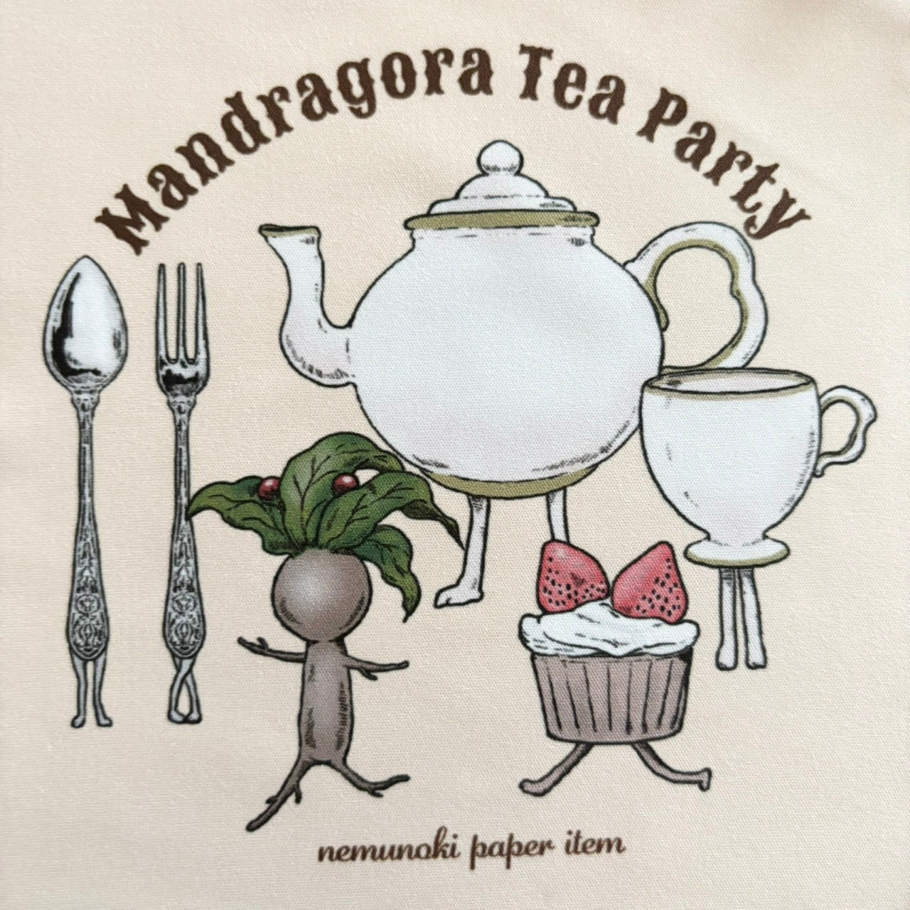 マンドラゴラのお茶会 クリーニングクロス