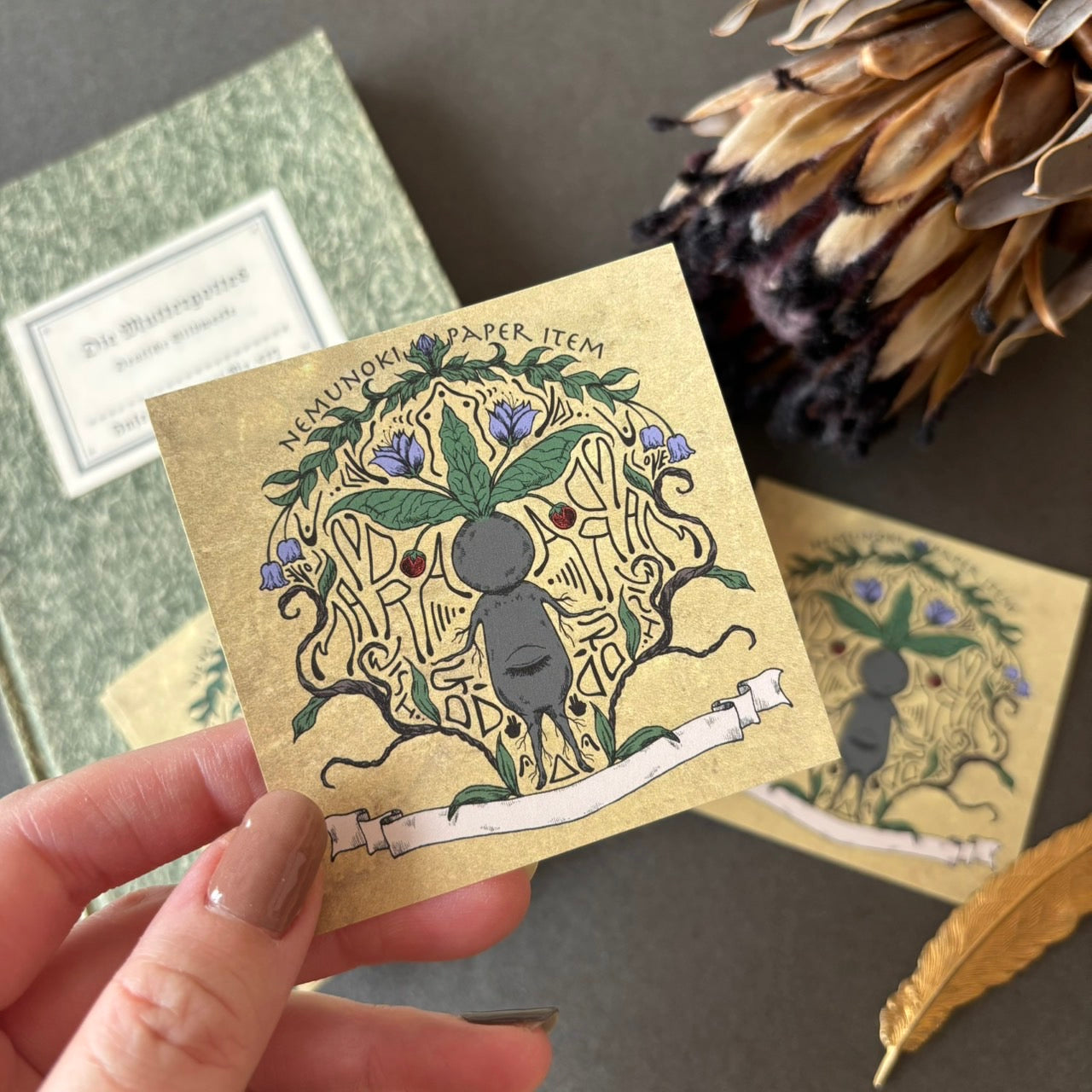 マンドラゴラの神様 メモペーパー60枚セット