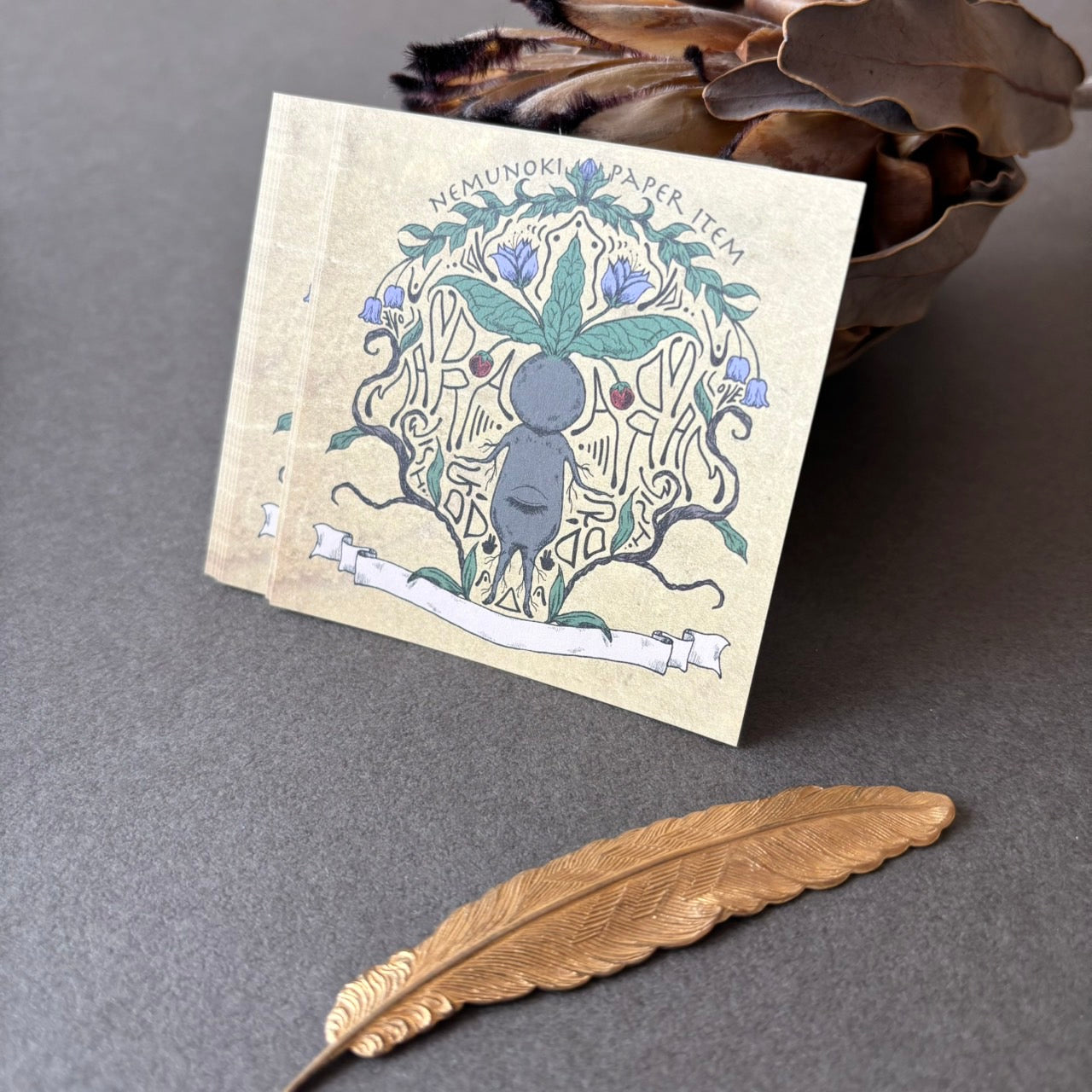 マンドラゴラの神様 メモペーパー60枚セット