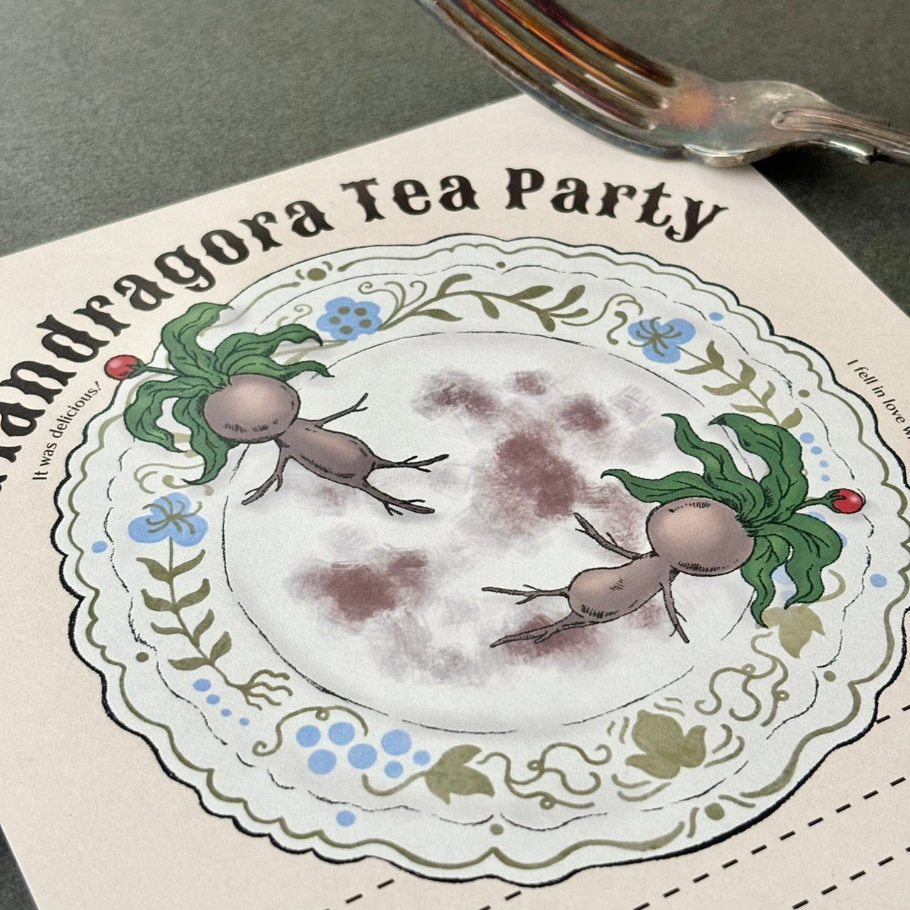 マンドラゴラのお茶会 レターセット