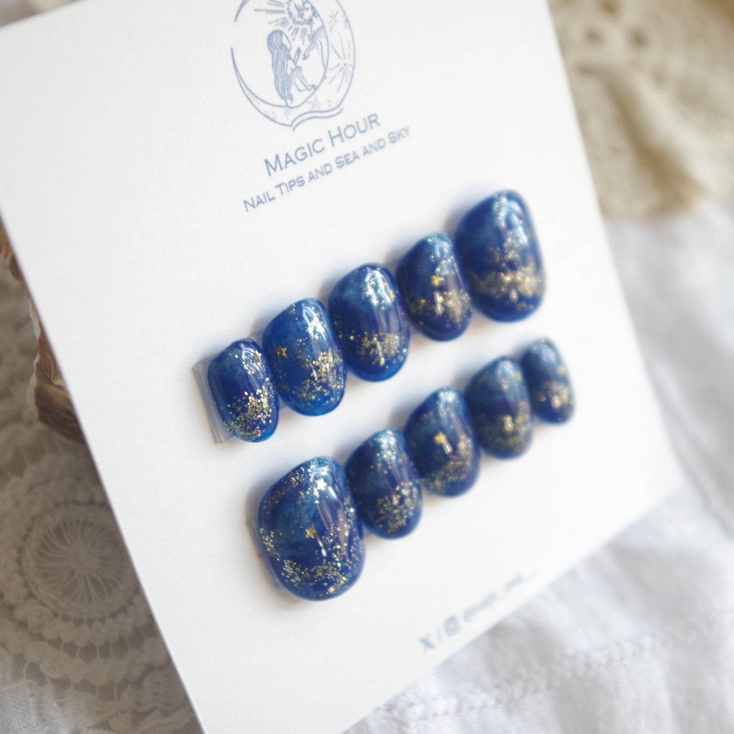 ネイルチップ「新月」