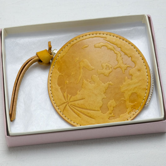 Leather Moonコインケース〈満月〉