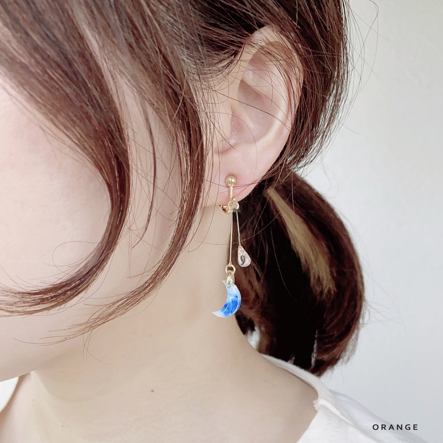 NEW✨【ピアス＆イヤリング】月と雫