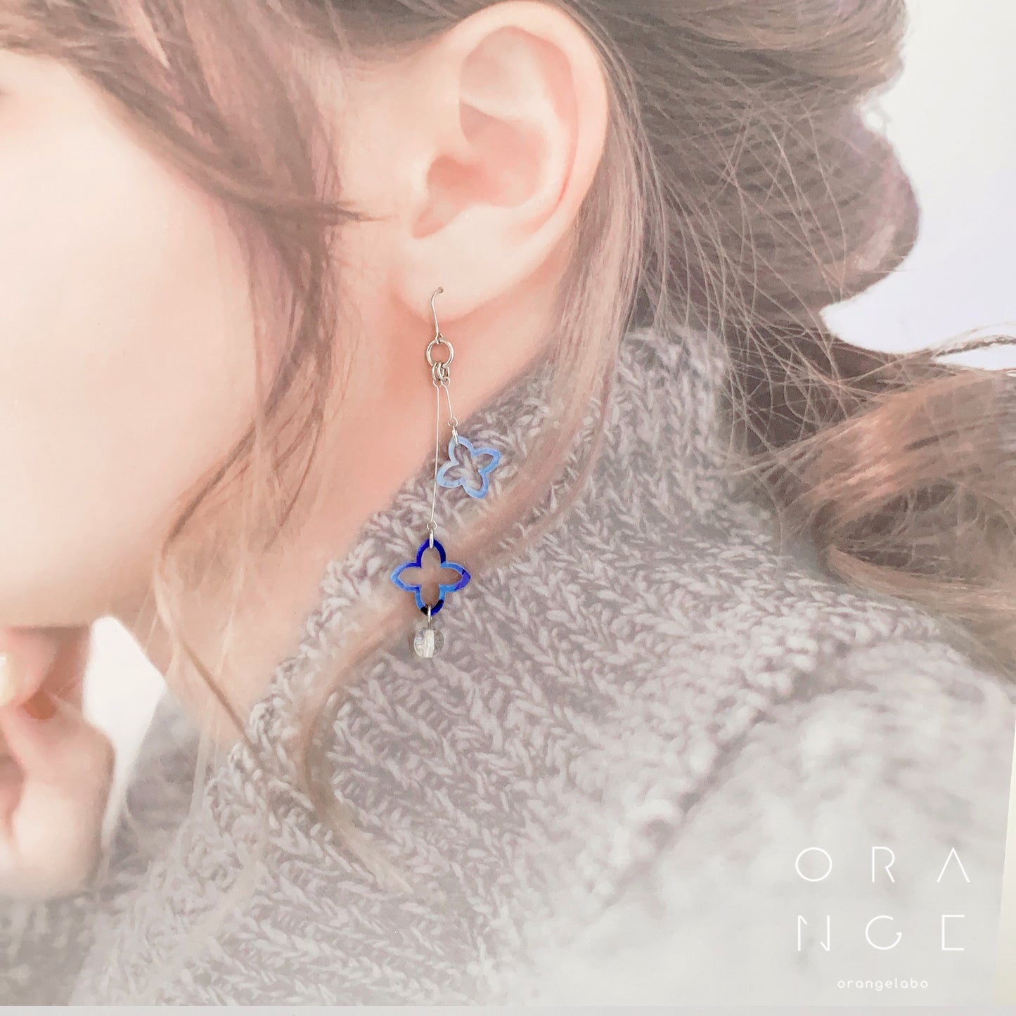 ✨新色✨雫花 ピアス/イヤリング