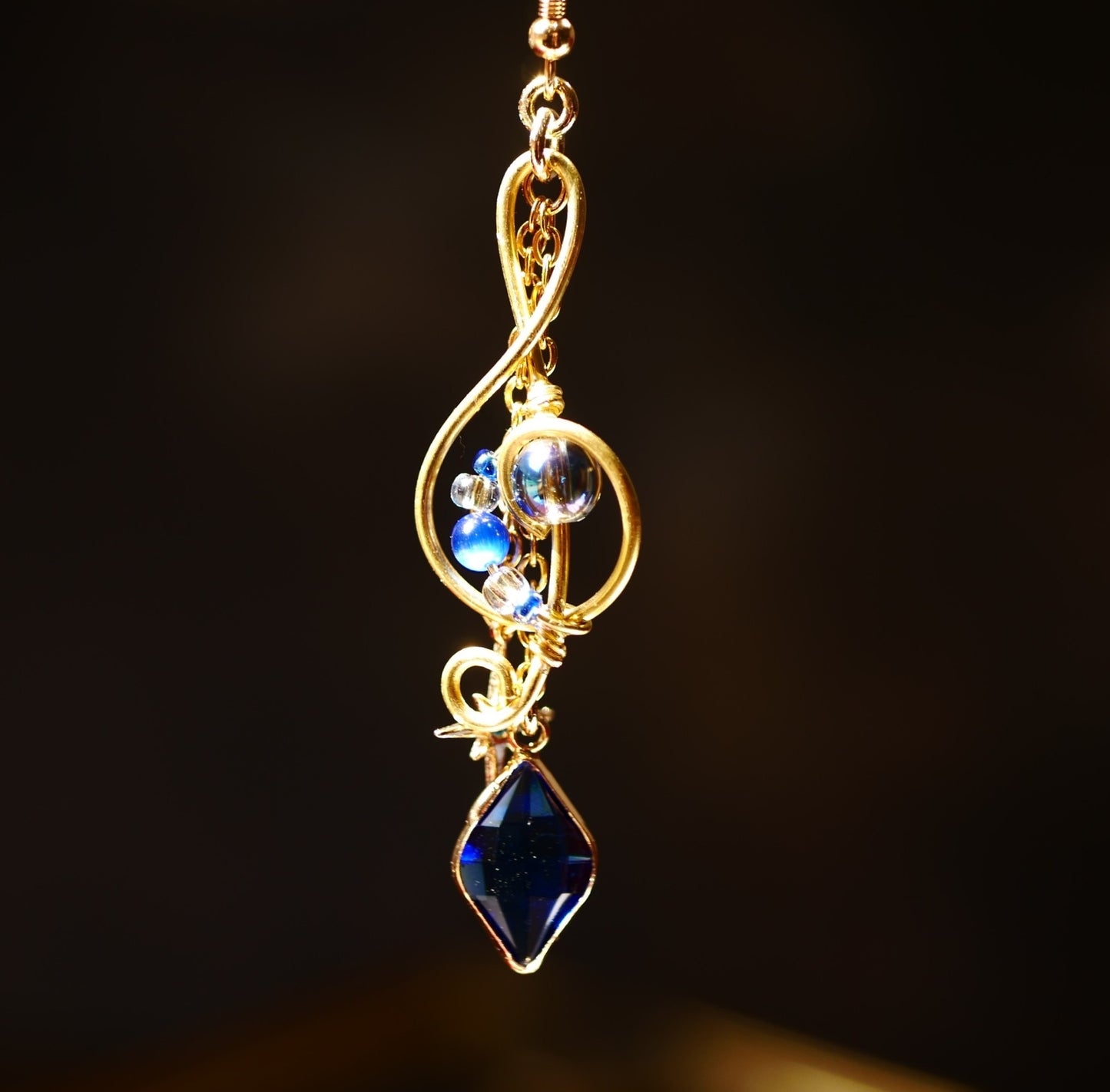 「starry melody」　耳飾り