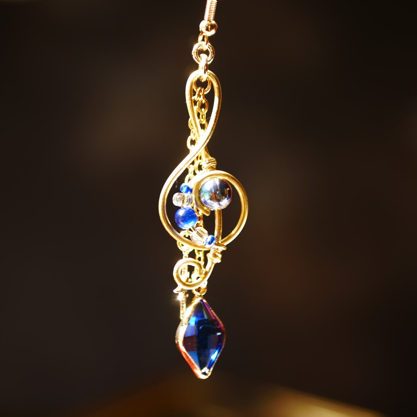 「starry melody」　耳飾り