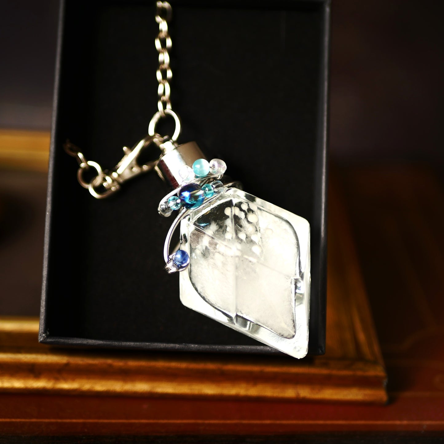 ストームグラス「エーデルヴァイス」　クリアボトル