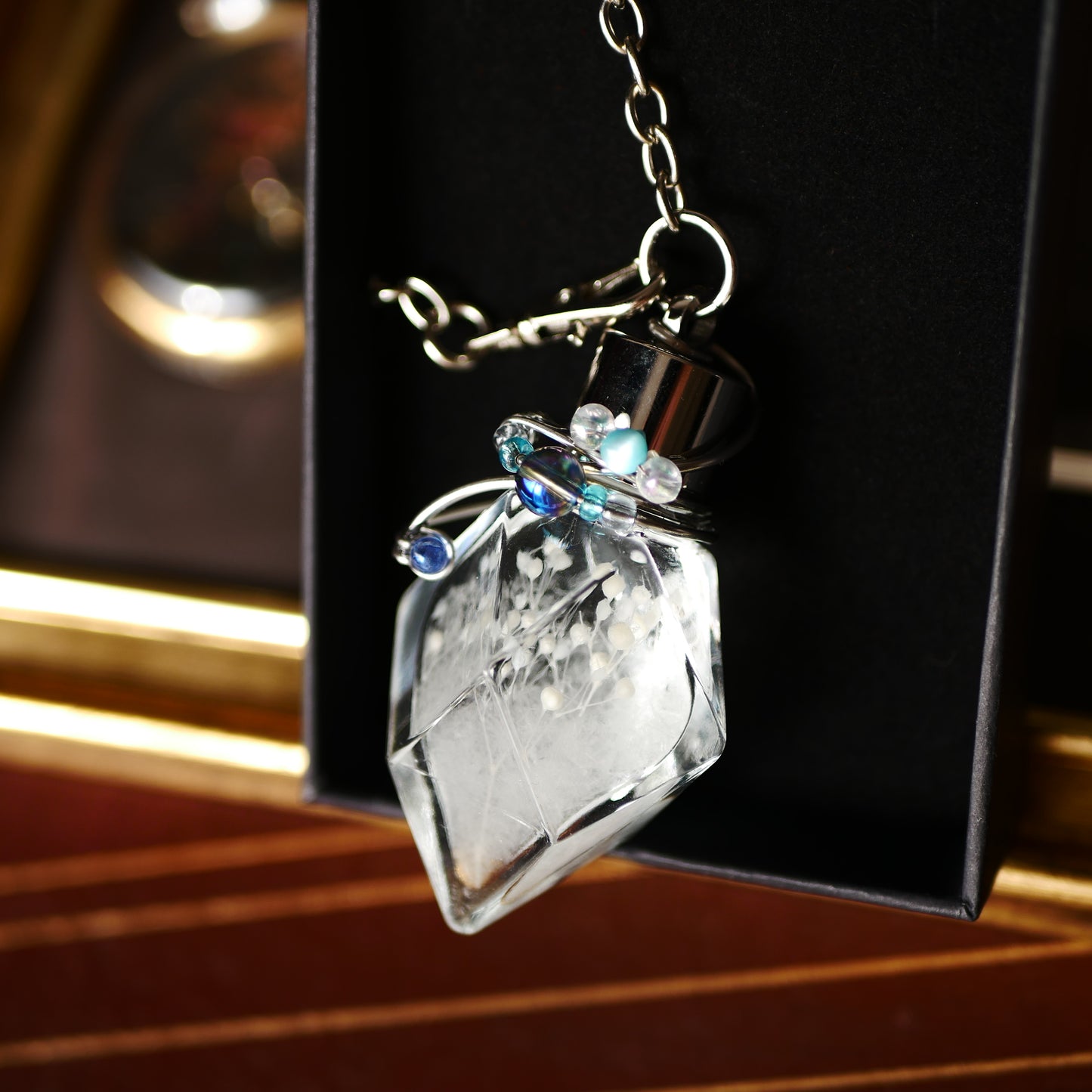 ストームグラス「エーデルヴァイス」　クリアボトル