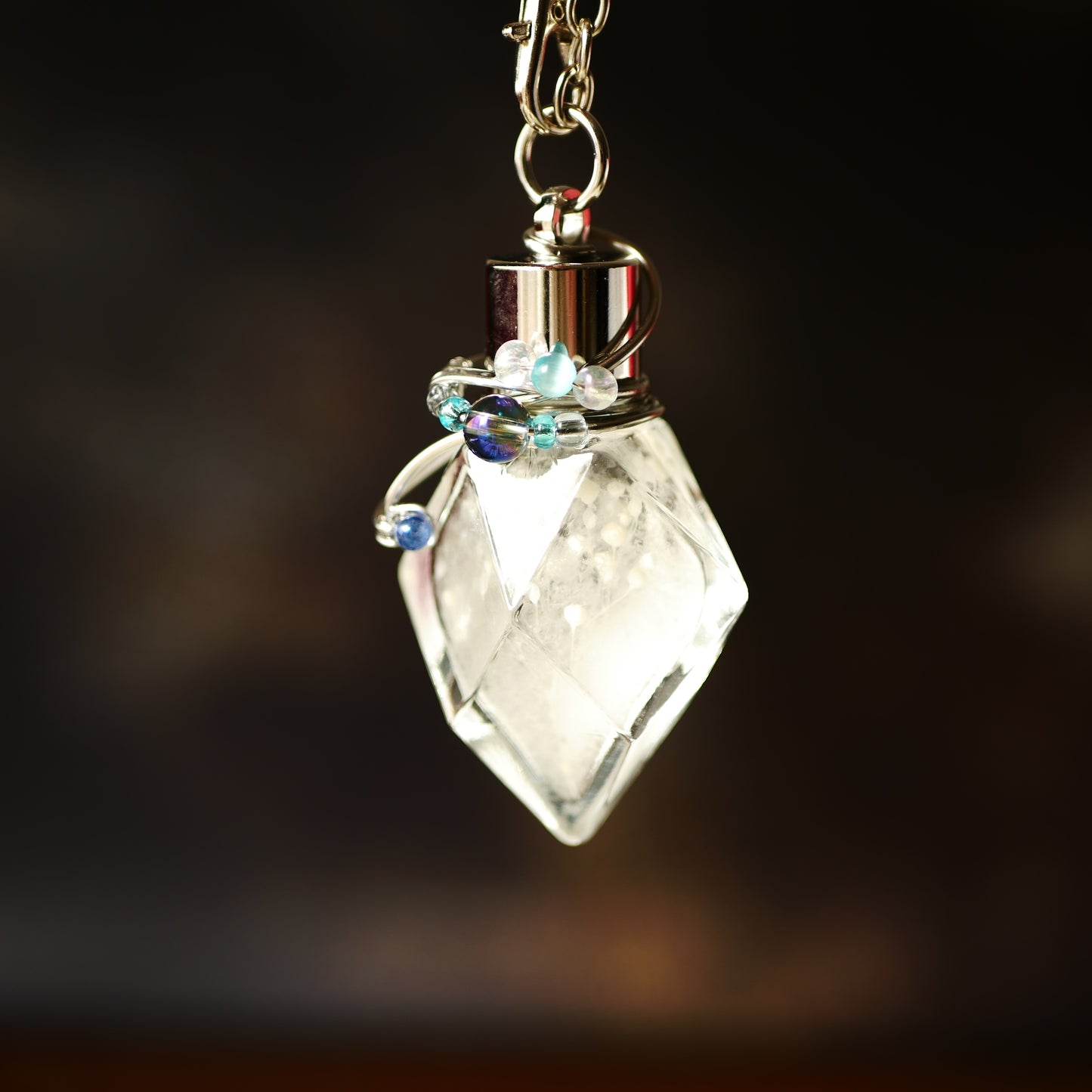 ストームグラス「エーデルヴァイス」　クリアボトル