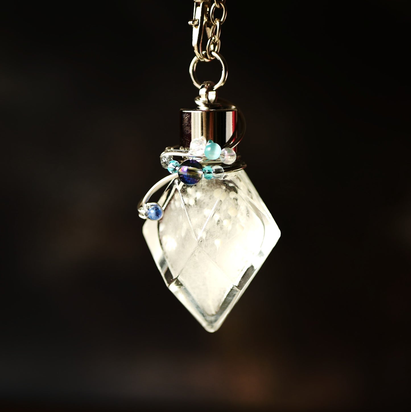 ストームグラス「エーデルヴァイス」　クリアボトル