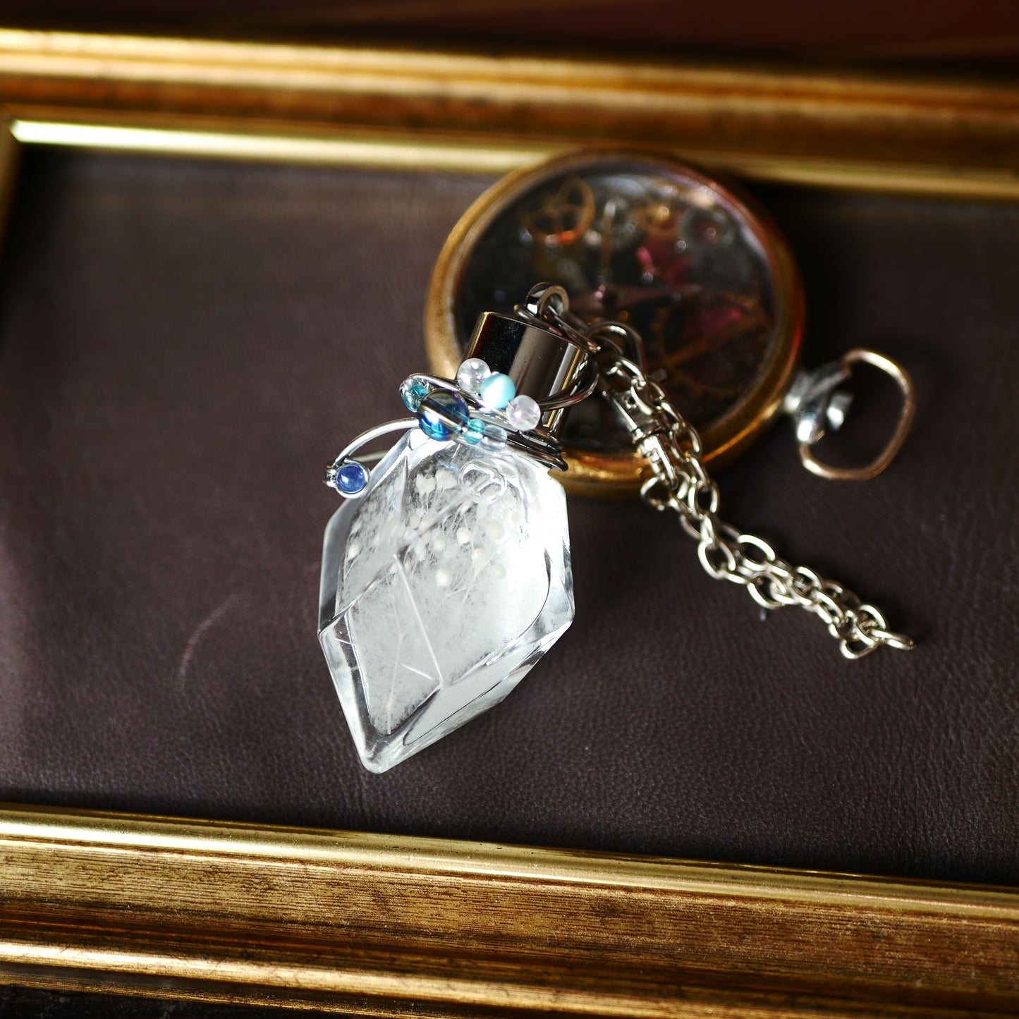 ストームグラス「エーデルヴァイス」　クリアボトル