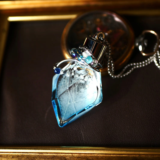 ストームグラス「エーデルヴァイス」　ブルーボトル