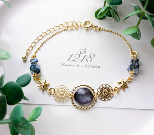 宇宙を1粒、手首に飾る ブレスレット – 宙フェス夜市