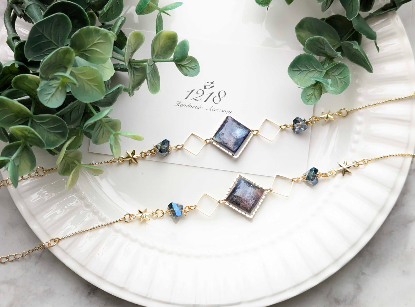 宇宙の色を切り取って　ブレスレット