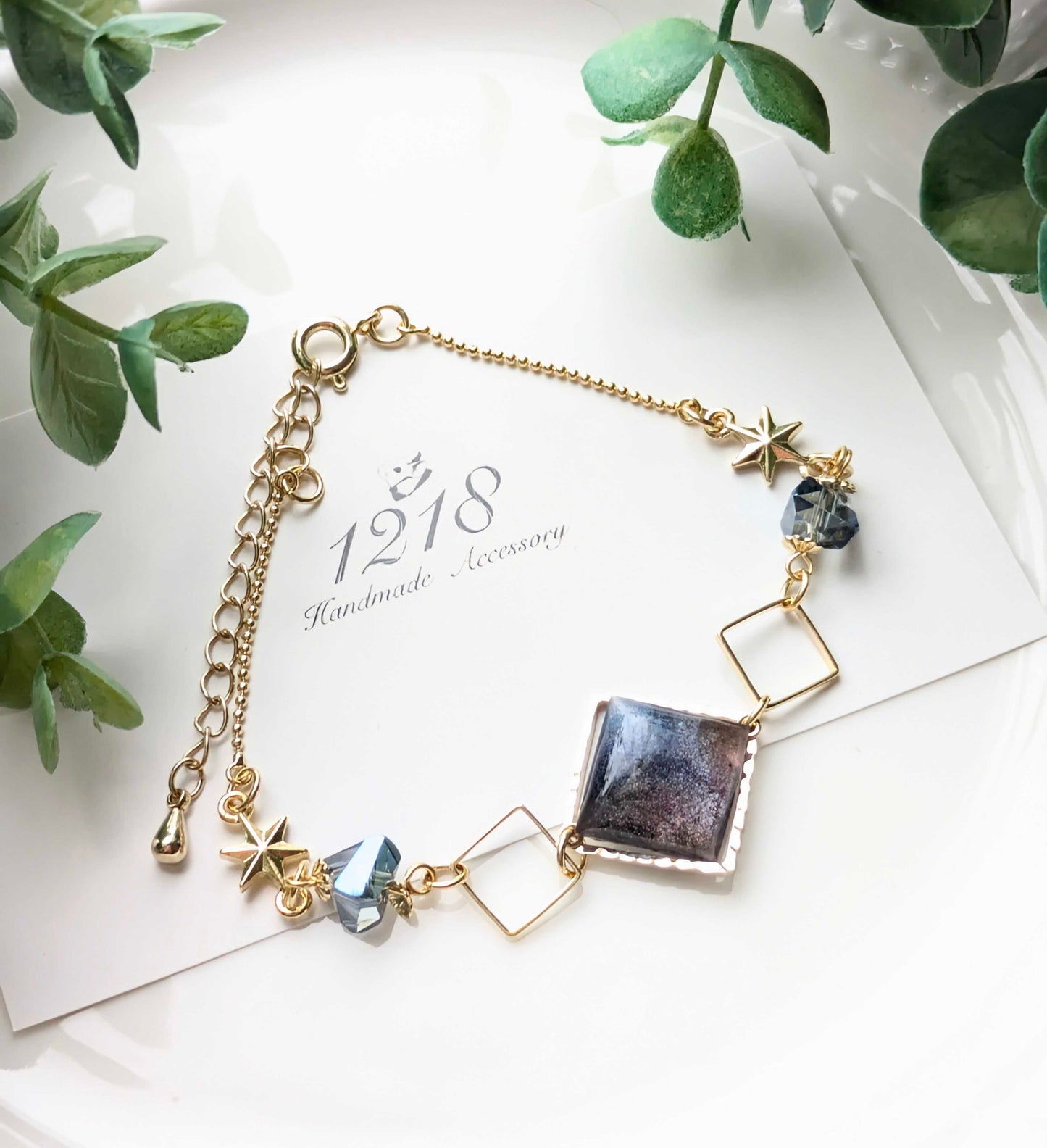 宇宙の色を切り取って　ブレスレット