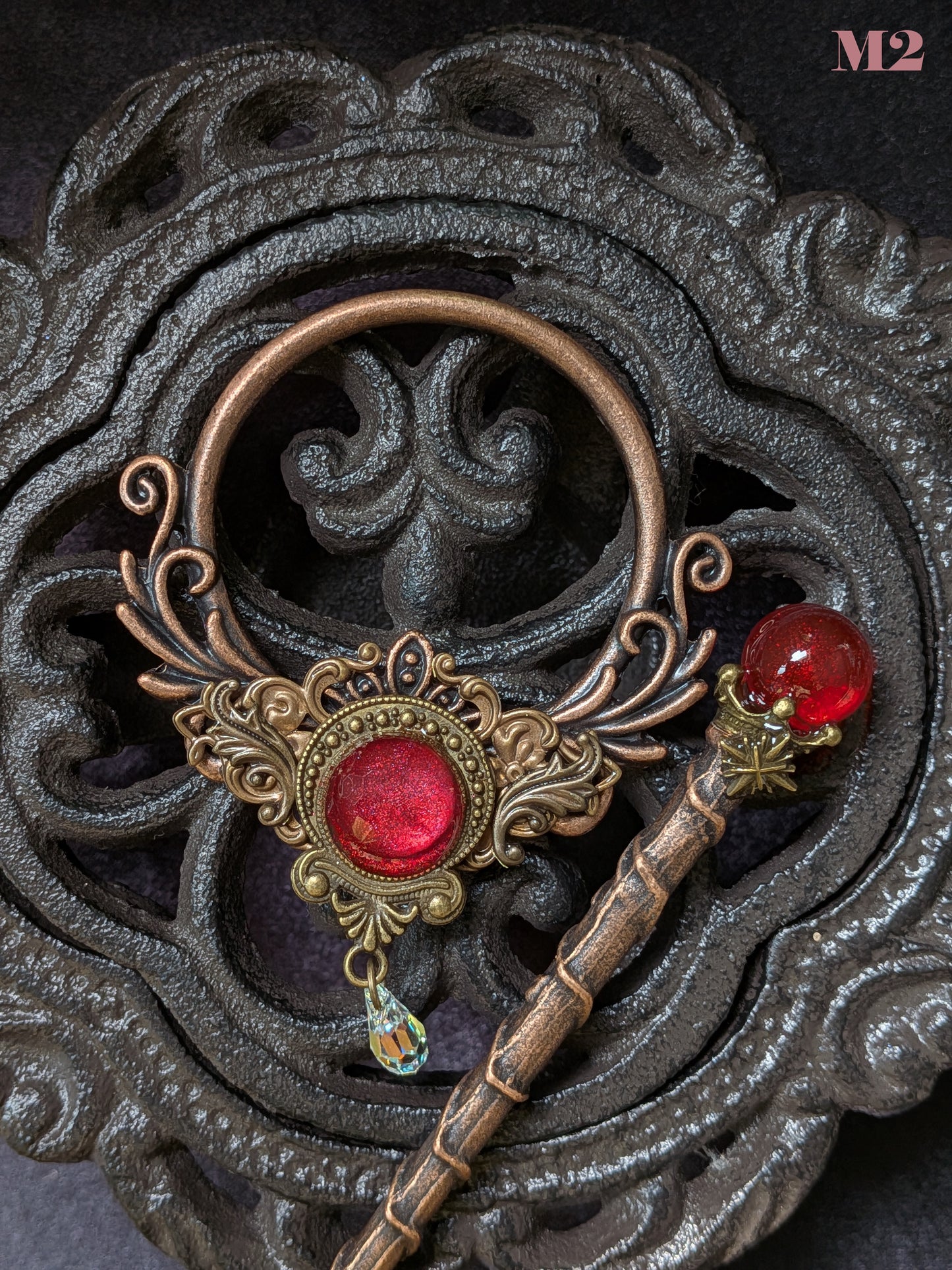 魔法使いの髪飾り