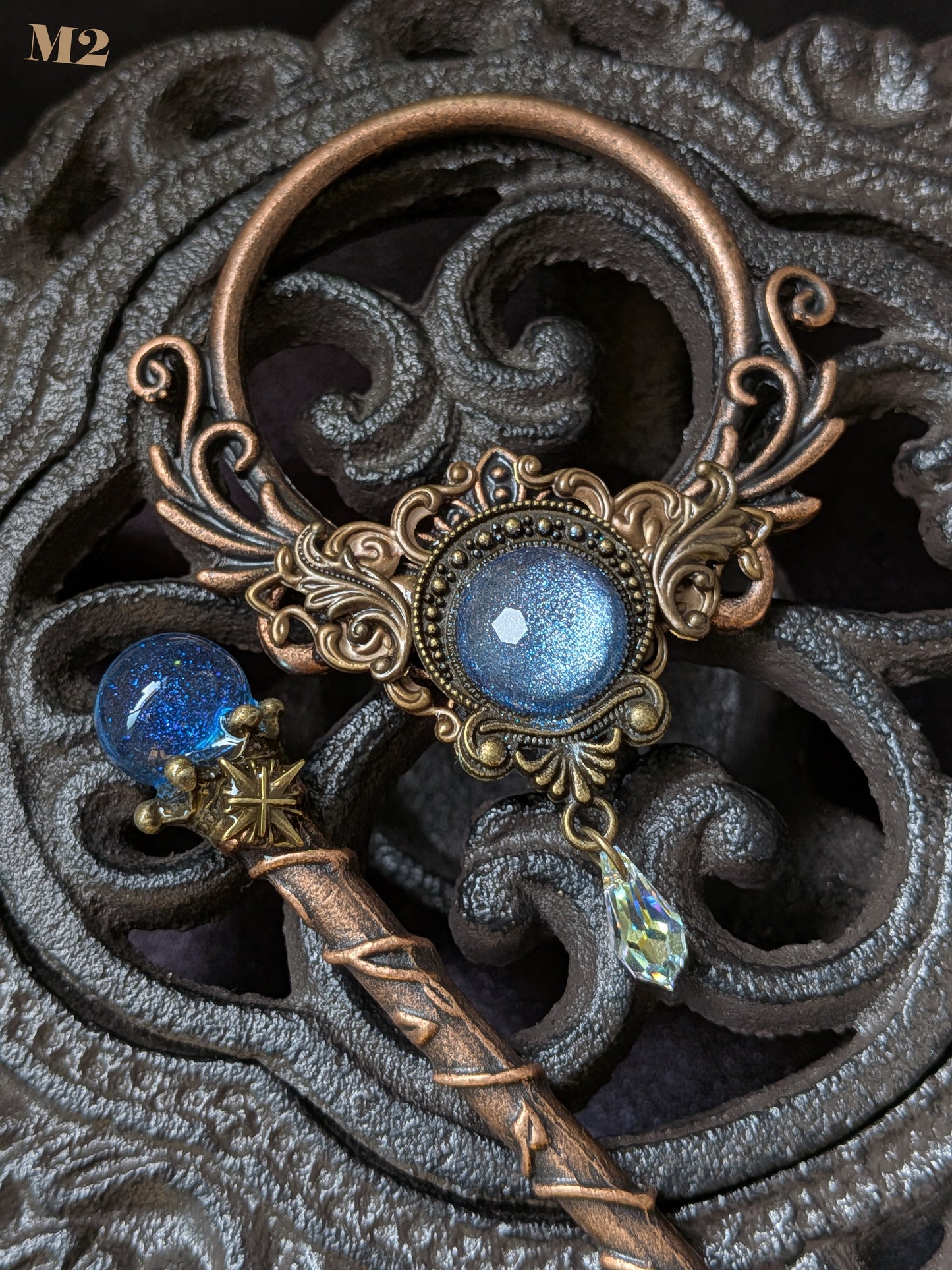 魔法使いの髪飾り