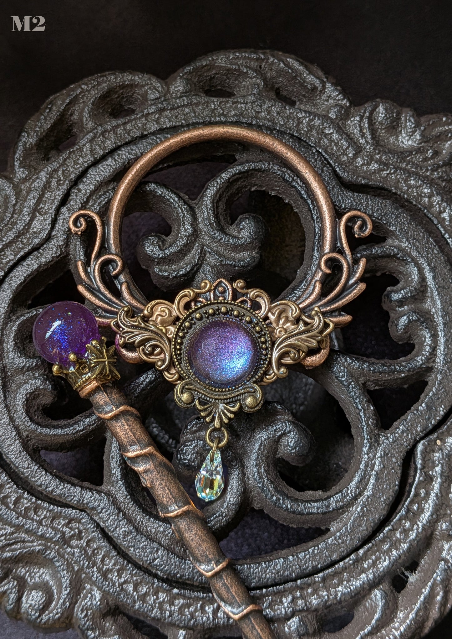 魔法使いの髪飾り