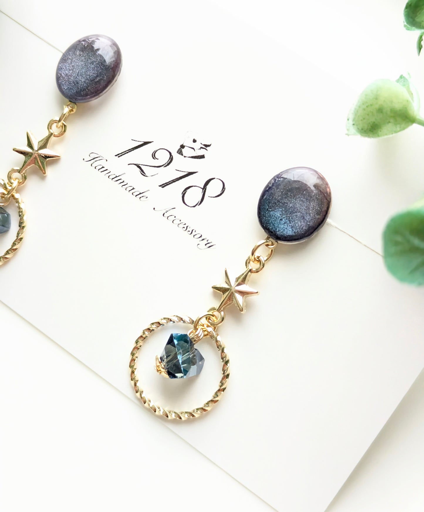 円環する宇宙のカケラ イヤリングorピアス