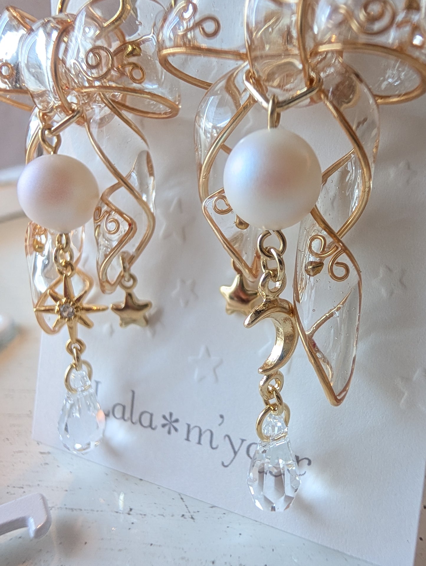 Ange au ruban＊CLEAR×GOLD