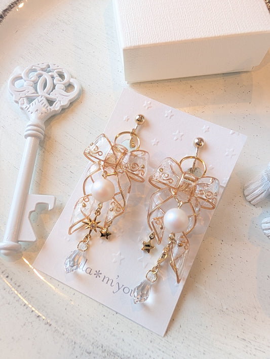 Ange au ruban＊CLEAR×GOLD