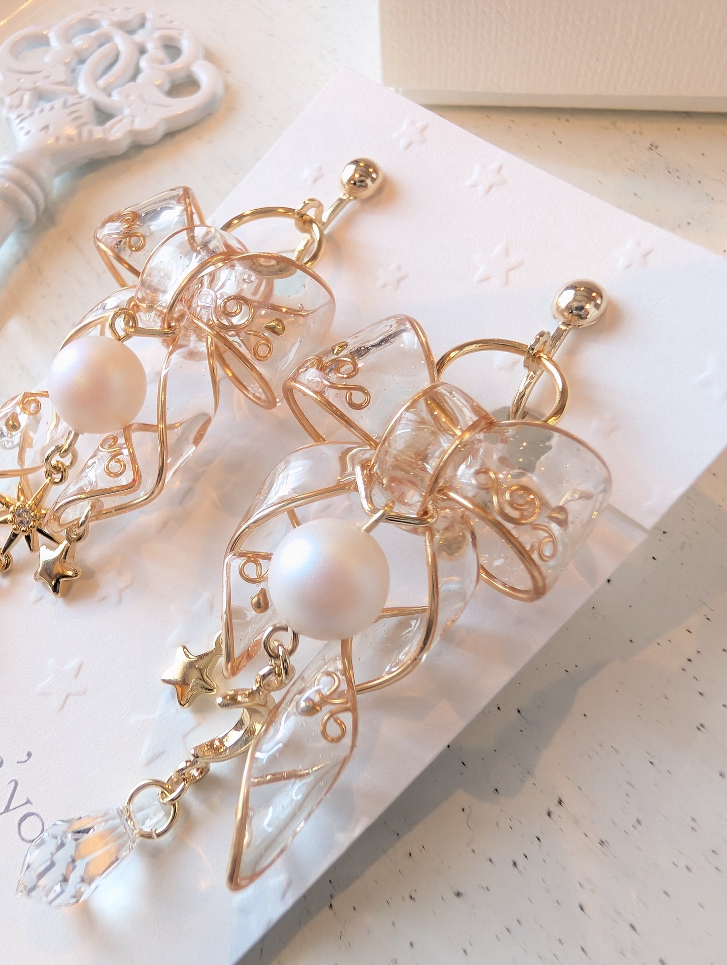 Ange au ruban＊CLEAR×GOLD