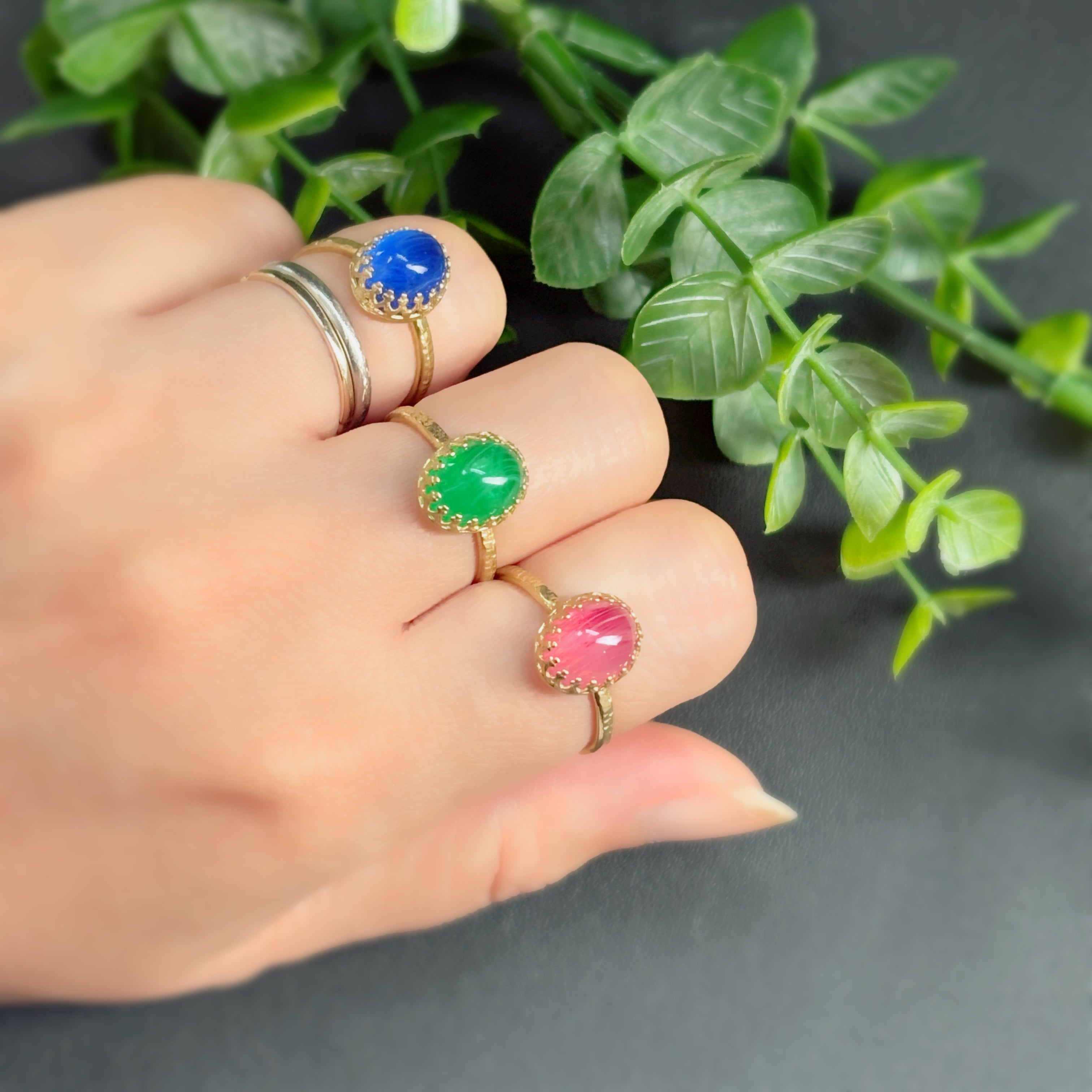 妖精の棲む森で見つけた宝石リング〈四色の泉〉 – 宙フェス夜市