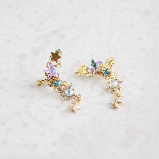 こぼれ星のイヤーカフ(金・銀)