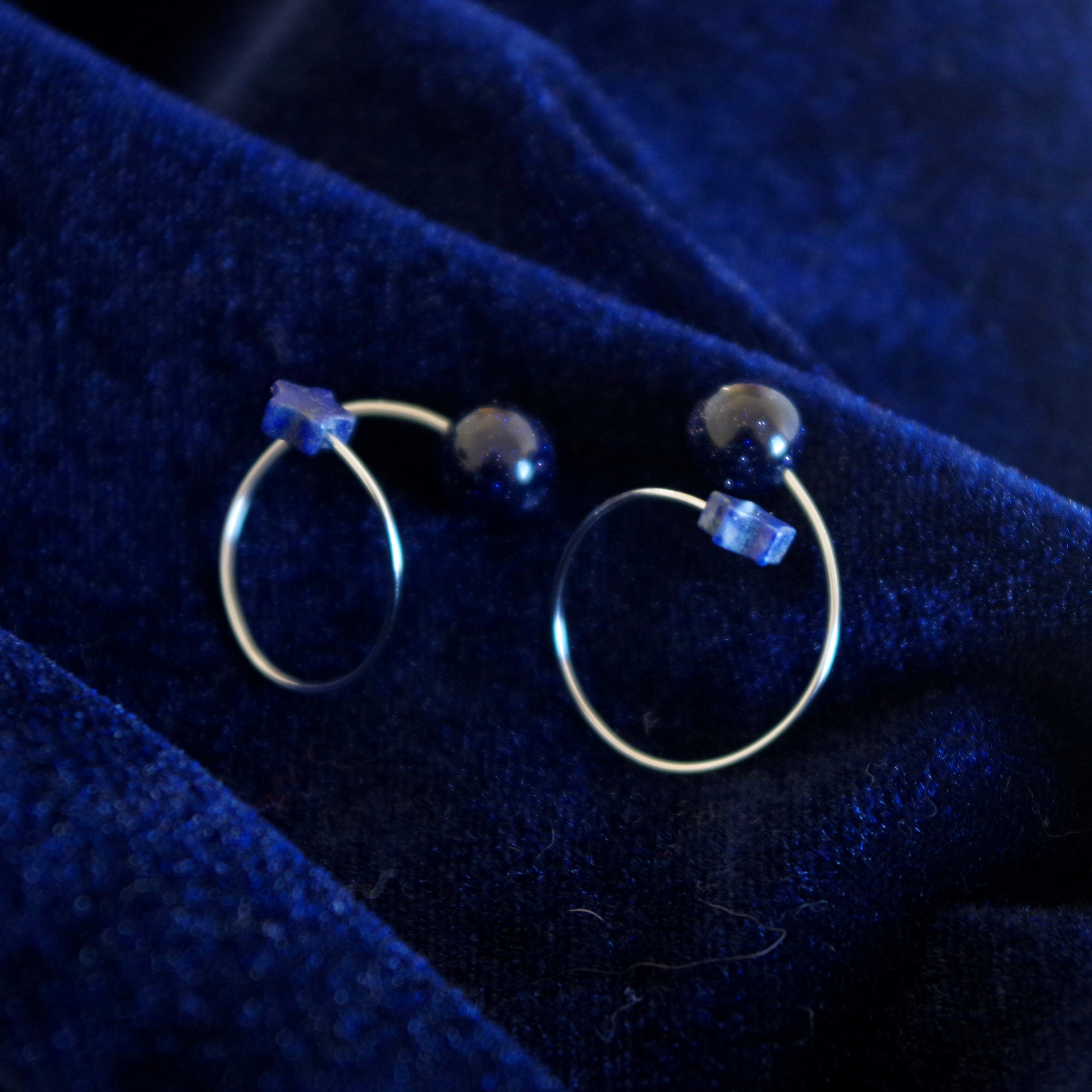 天然石リングSatellite Petite Luxe「星月夜」 – 宙フェス夜市