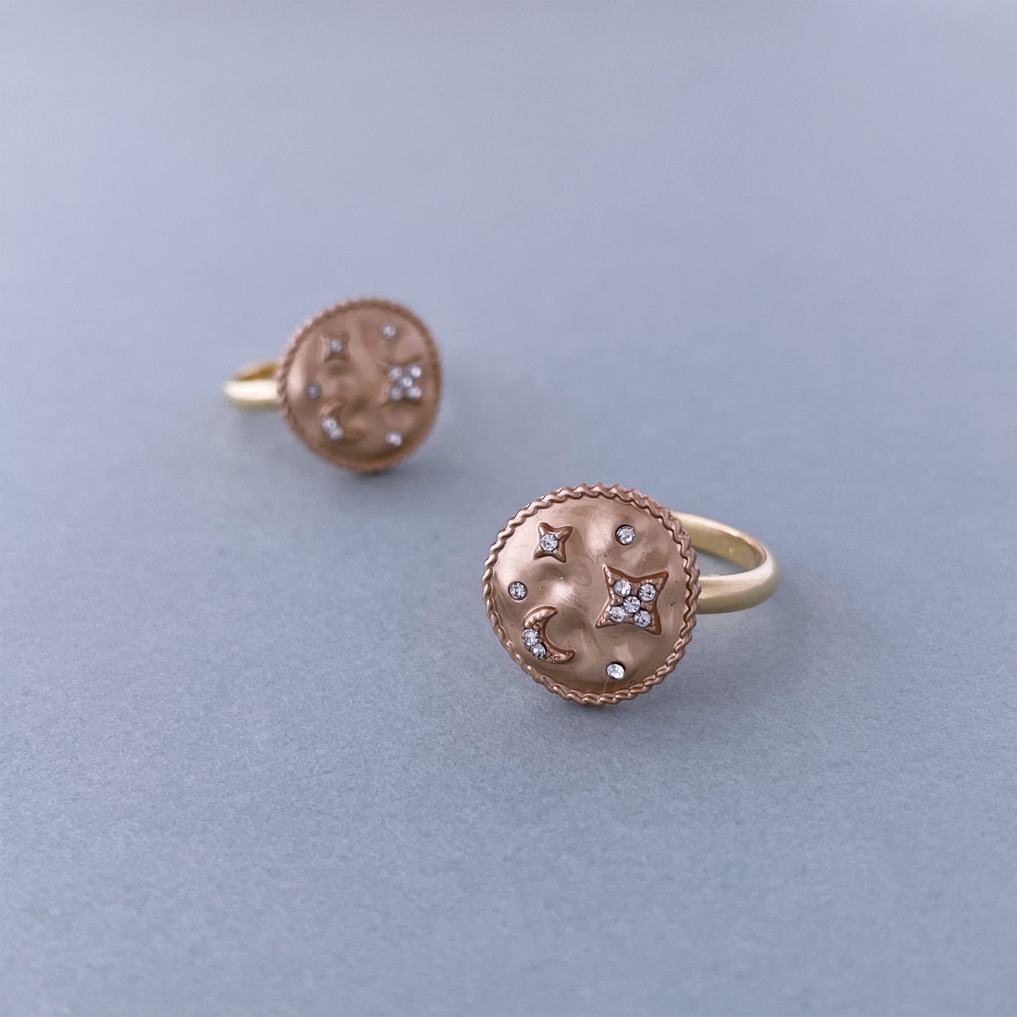 ボタンリング【星空】