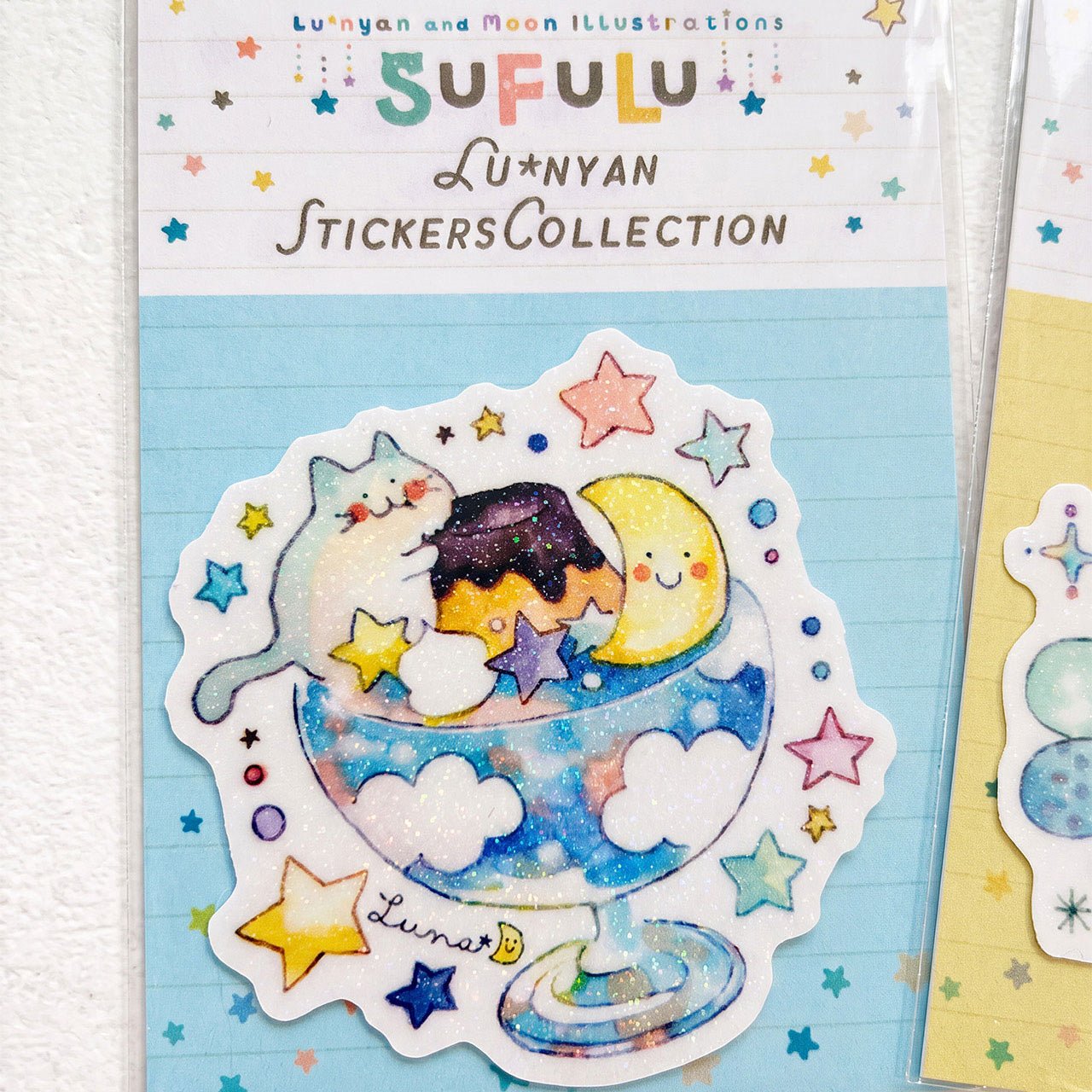Lu*nyanの星屑スパークリングラメステッカー – 宙フェス夜市