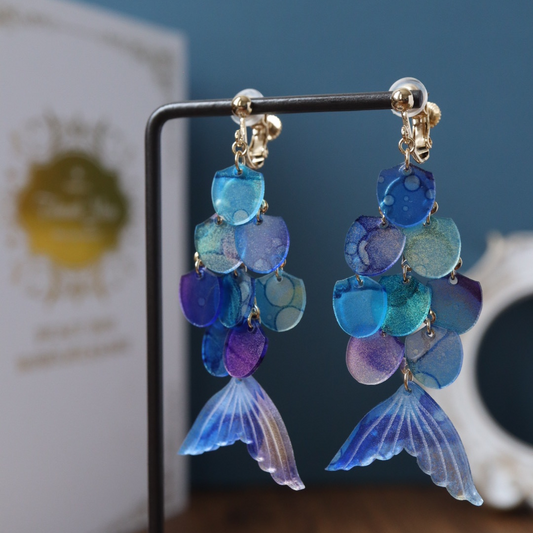 【Dancing Mermaid】イヤリング・ピアス