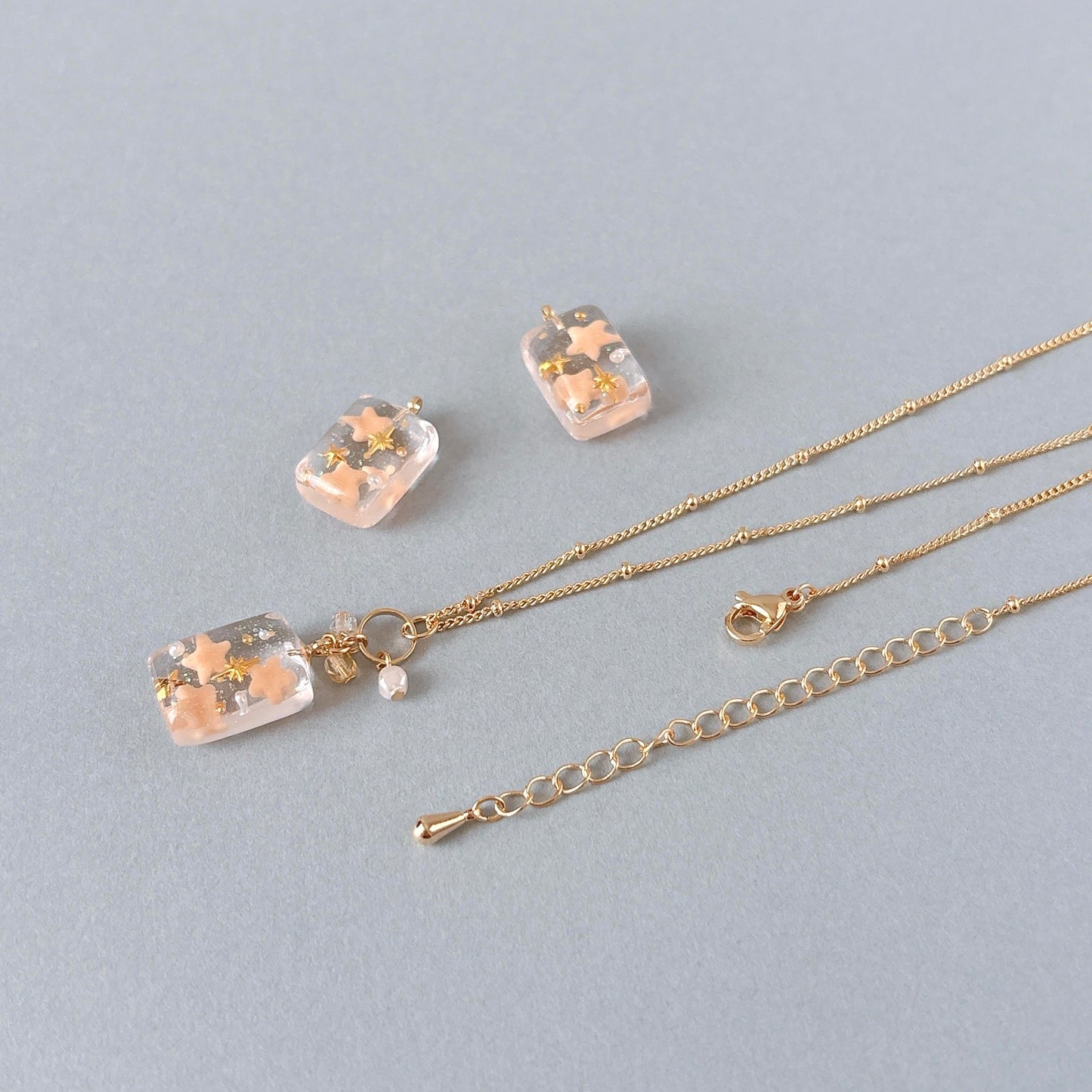 星が流れる空 ネックレス