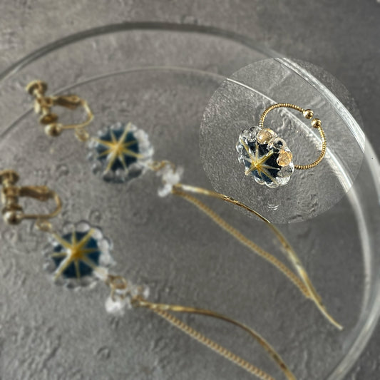 真夜中の一等星の指輪