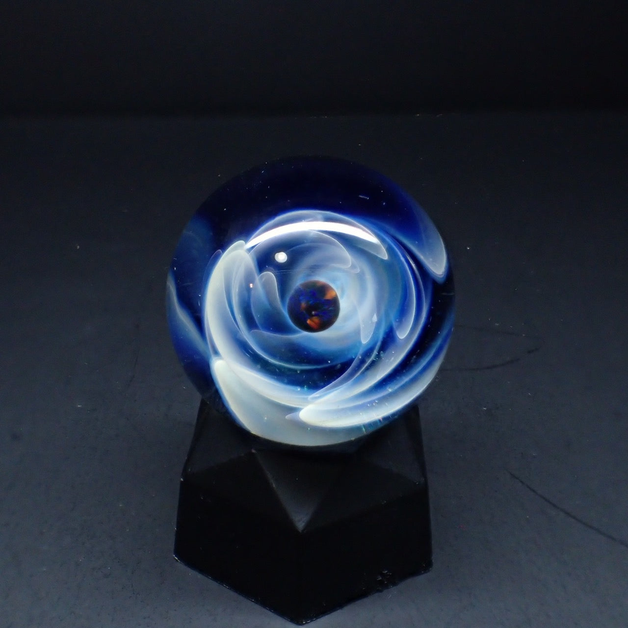 「COSMOS」ガラスマーブル -Blue-02