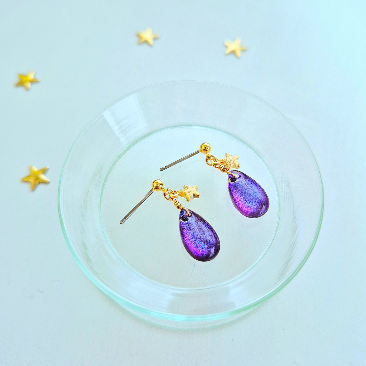 宙色と一番星 ピアス/イヤリング