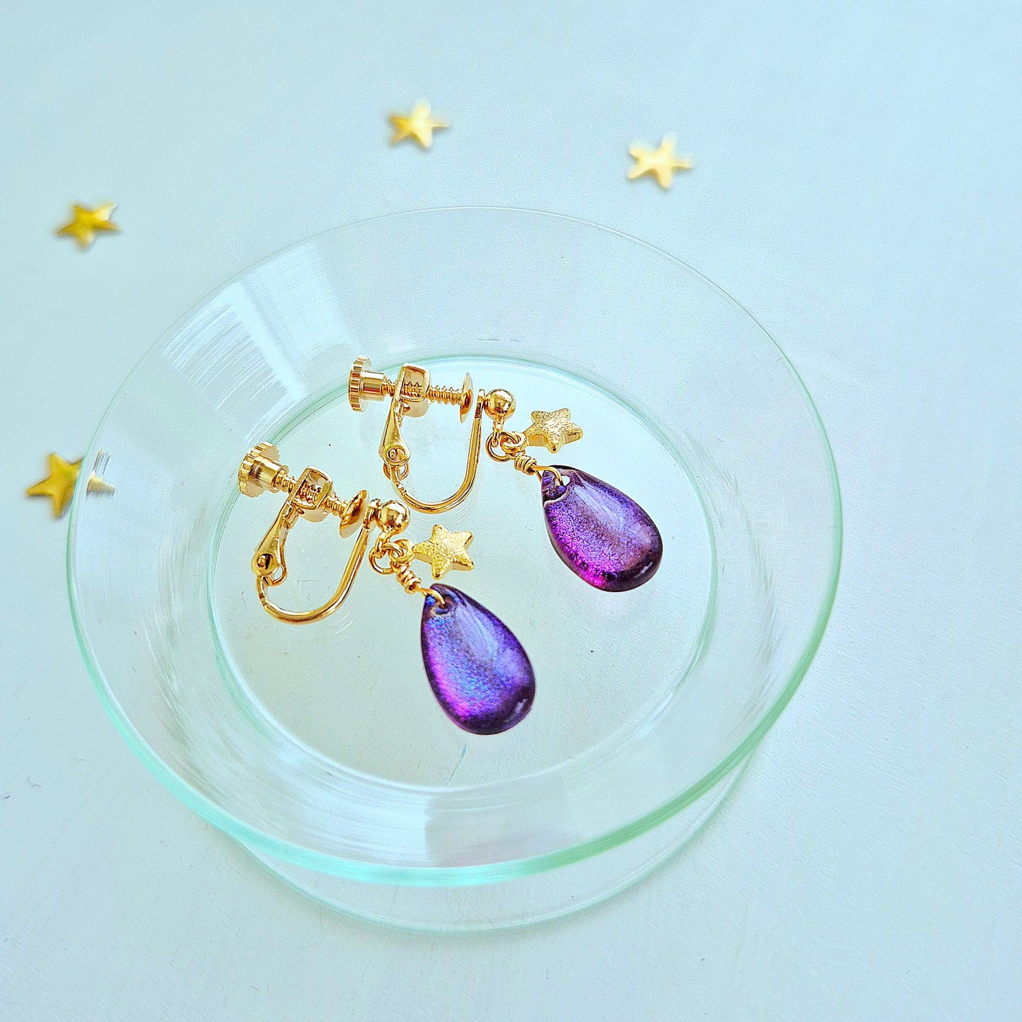 宙色と一番星 ピアス/イヤリング
