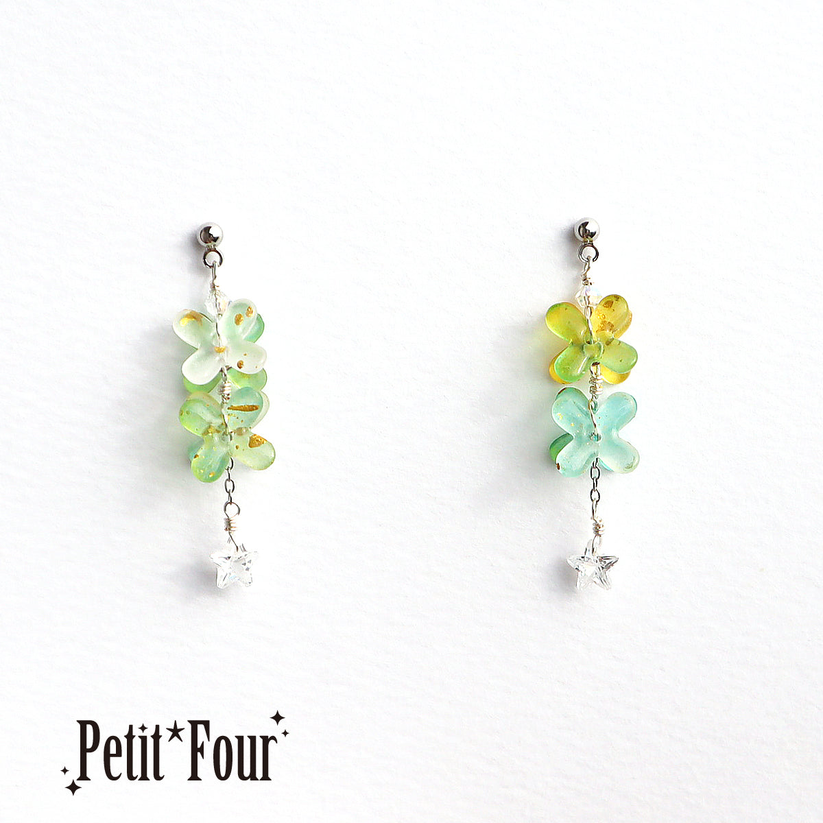 花蜜琥珀糖 耳飾り