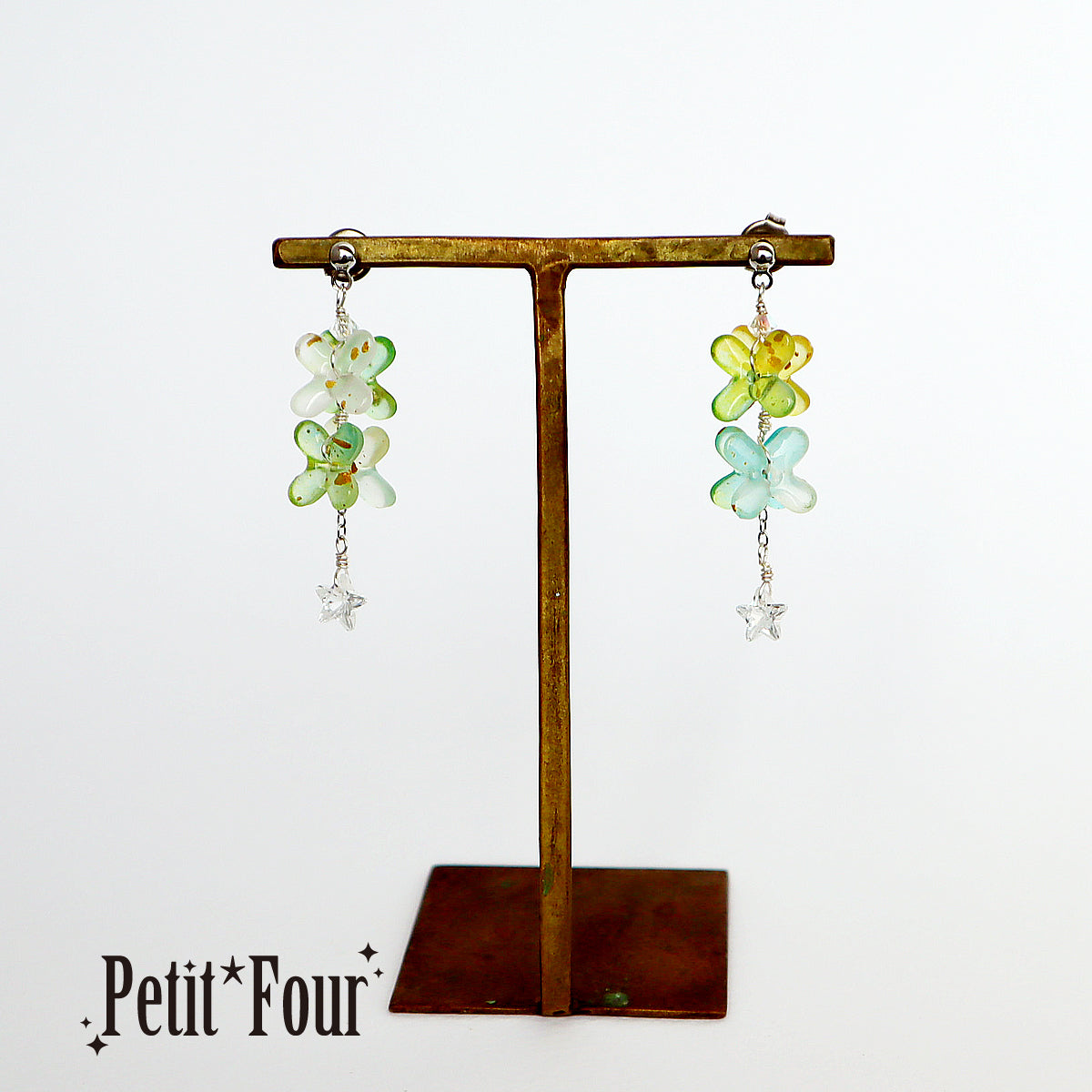 花蜜琥珀糖 耳飾り